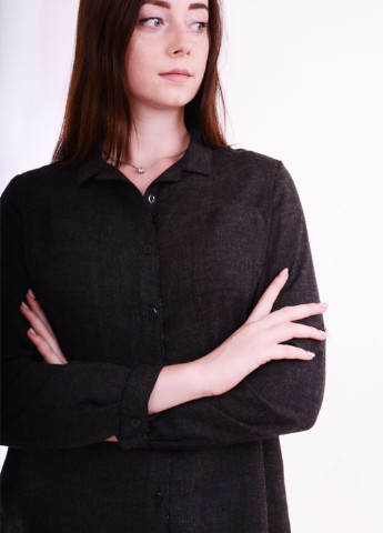 Графітова демісезонна блуза демісезонна жіноча b61 Luxik