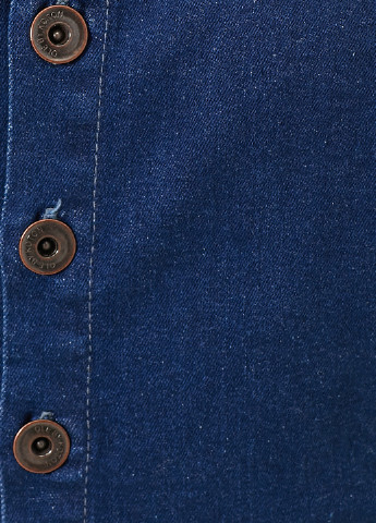 Комбінезон KOTON комбінезон-брюки однотонний синій джинсовий бавовна