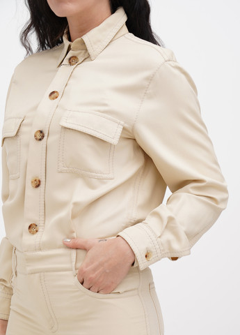 Комбинезон Ralph Lauren комбинезон-брюки однотонный светло-бежевый кэжуал хлопок