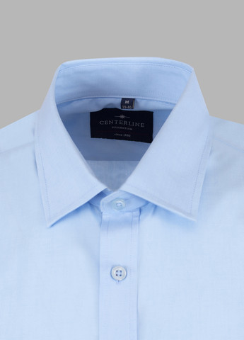 Голубой кэжуал рубашка однотонная Centerline