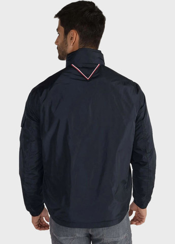 Темно-синя демісезонна куртка Tommy Hilfiger
