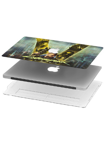 Чохол пластиковий для Apple MacBook Pro 13 A2289 / A2251 / A2338 Кіберпанк 2077 (Кіберпанк 2077) (9772-2483) MobiPrint (218859014)