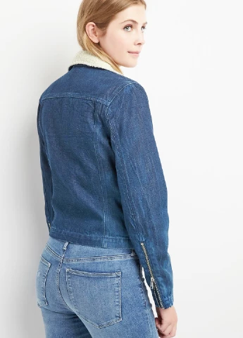 Синя демісезонна куртка Gap