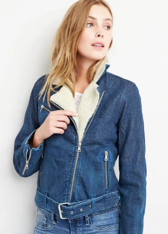 Синя демісезонна куртка Gap