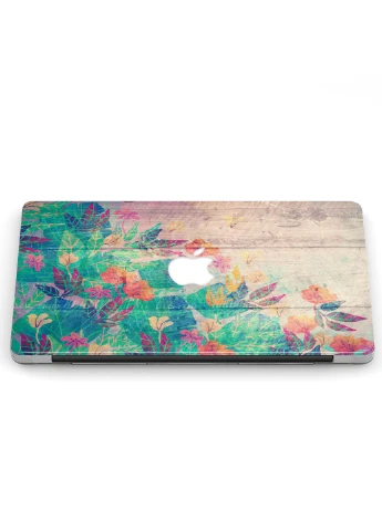 Чехол пластиковый для Apple MacBook Pro 13 A1278 Лес и цветы (Wood & Flowers) (6347-1907) MobiPrint (218539145)