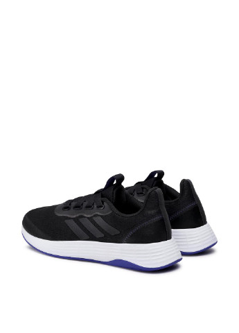 Черные всесезонные кросівки qt racer sport fy5678 adidas