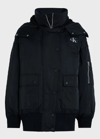 Черная зимняя куртка Calvin Klein Jeans