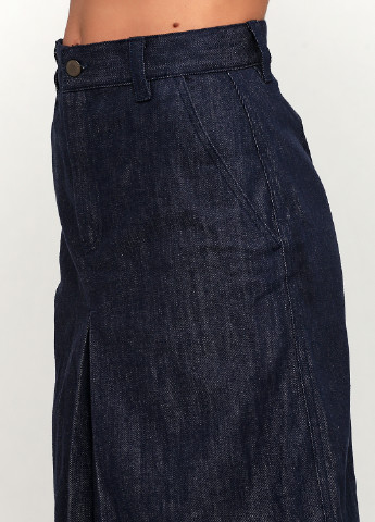 Темно-синяя джинсовая однотонная юбка Cos колокол
