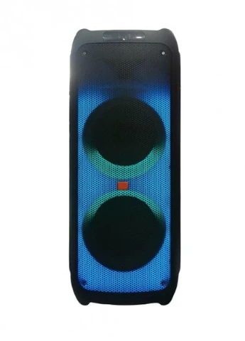 Аккумуляторная акустическая система FG-208 чемодан 150Вт USB, SD, FM радио, Bluetooth, микрофон, ДУ черная (FG-208) XPRO (254761187)