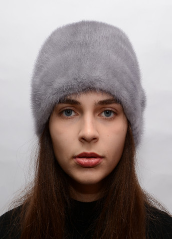 Женская норковая зимняя шапка кубанка Меховой Стиль коса (203038774)