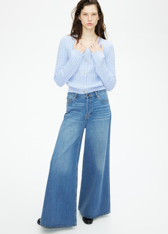 Голубой демисезонный кардиган H&M