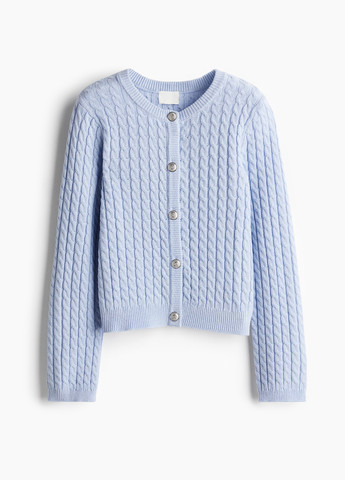 Голубой демисезонный кардиган H&M