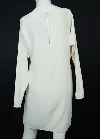 Молочное кэжуал платье Ralph Lauren однотонное
