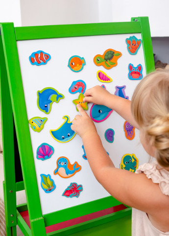 Набор магнитов "Морские обитатели" VT3106-27 (укр) Vladi toys (255374400)