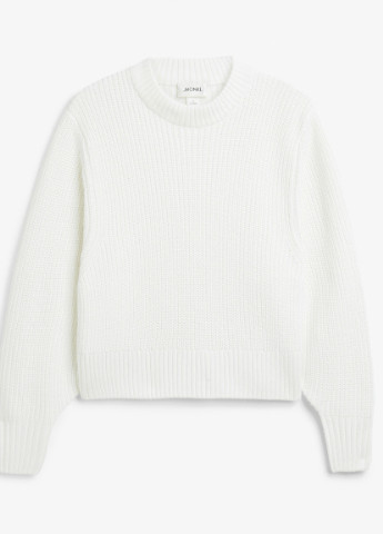 Белый демисезонный свитер Monki