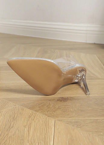 SHEIN Туфли лодочки прозрачный з пвх, китай — лето (322898987)