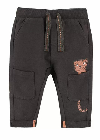 Темно-коричневые кэжуал демисезонные брюки джоггеры Cool Club