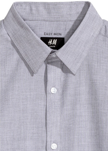 Темно-серая классическая рубашка H&M