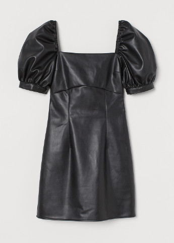 Чорна вечірня плаття H&M однотонна