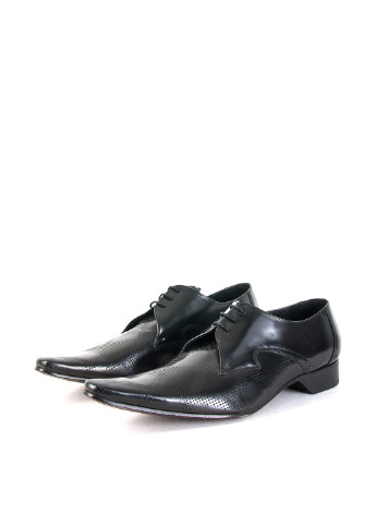 Черные классические туфли Jeffery West на шнурках