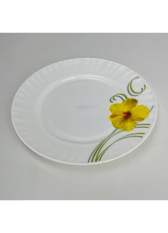 Тарелка обеденная Yellow Flower XP-90-A8-61014 23 см Lorentso (253610443)