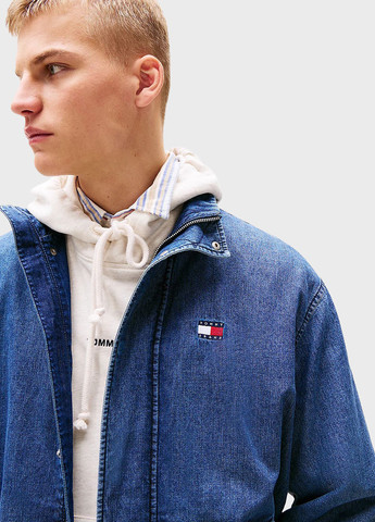 Синя демісезонна куртка Tommy Jeans