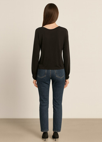 Чорна блуза Sassofono