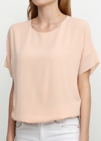 Персиковая летняя блуза Silvian Heach