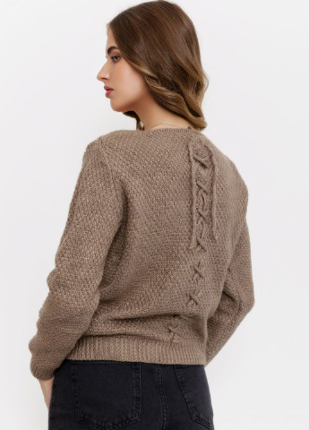 Темно-бежевый демисезонный пуловер пуловер Ager