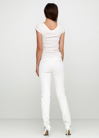 Белые кэжуал летние зауженные брюки Pepe Jeans
