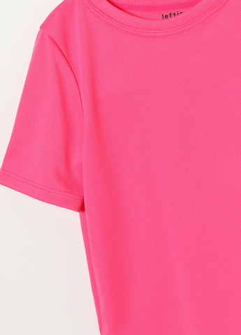 Розовая летняя футболка Lefties