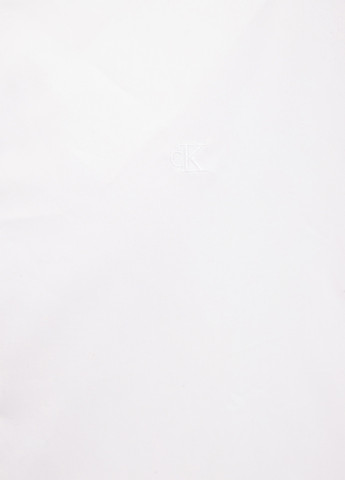 Белая кэжуал рубашка однотонная Calvin Klein
