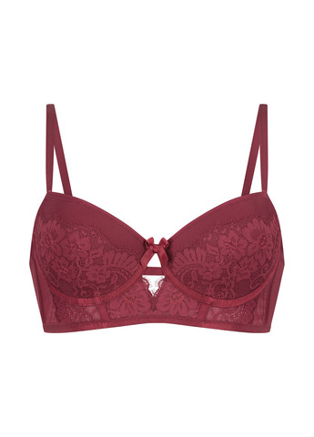 Червоний корбей бюстгальтер Hunkemoller з кісточками поліамід