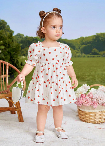 Белое платье SHEIN (322813631)