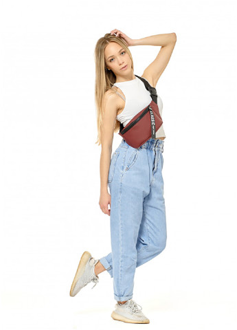 Женская сумка на пояс (бананка) 31х12х5 см Sambag (252128890)