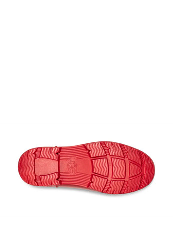 Красные резиновые ботинки UGG