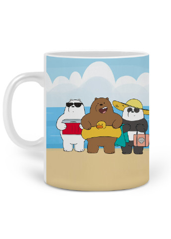 Кружка Вся правда про ведмедів (We Bare Bears) 330 мл горнятко керамічне (20259-2893) MobiPrint (224806145)