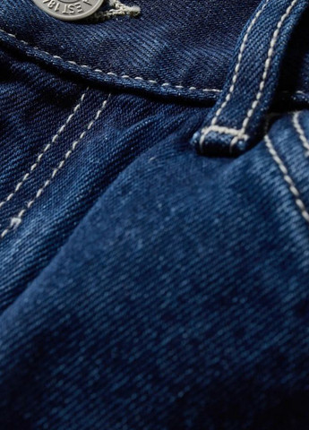 Темно-синие демисезонные прямые джинсы C&A