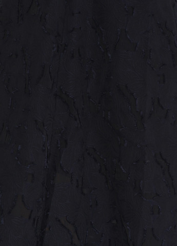 Черная кэжуал фактурная юбка H&M миди