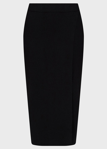 Черная кэжуал однотонная юбка Calvin Klein карандаш