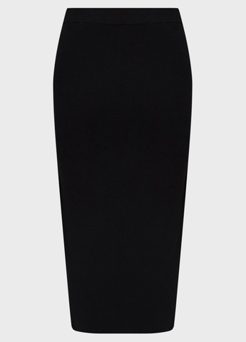 Черная кэжуал однотонная юбка Calvin Klein карандаш