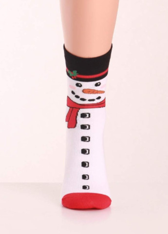 NTF Шкарпетки жін. US3 NEW YEAR 001-white-36-40 Siela (205596857)