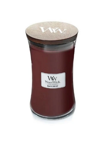 Ароматична свічка з ароматом соковитої черешні Large Black Cherry 609 г WoodWick (227516050)