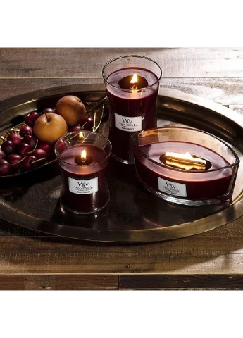 Ароматична свічка з ароматом соковитої черешні Large Black Cherry 609 г WoodWick (227516050)