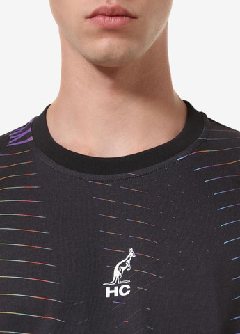 Чорна футболка hcuts0049-001 Australian Gabber Hard Court Chaos Theory