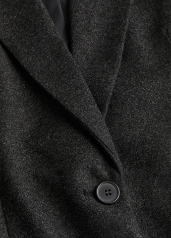 Темно-серый женский жакет H&M меланжевый - демисезонный