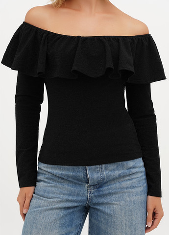 Чёрная блуза H&M