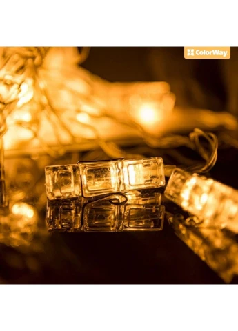 Гирлянда Светодиодная с прищепками для фото 40 LED/4.2M USB (CW-LCP-40L42BU) Colorway (251192813)