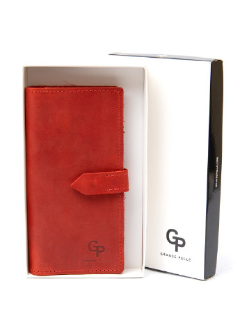 Женское кожаное портмоне 9х18х1,5 см Grande Pelle (252131097)