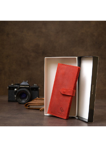 Женское кожаное портмоне 9х18х1,5 см Grande Pelle (252131097)